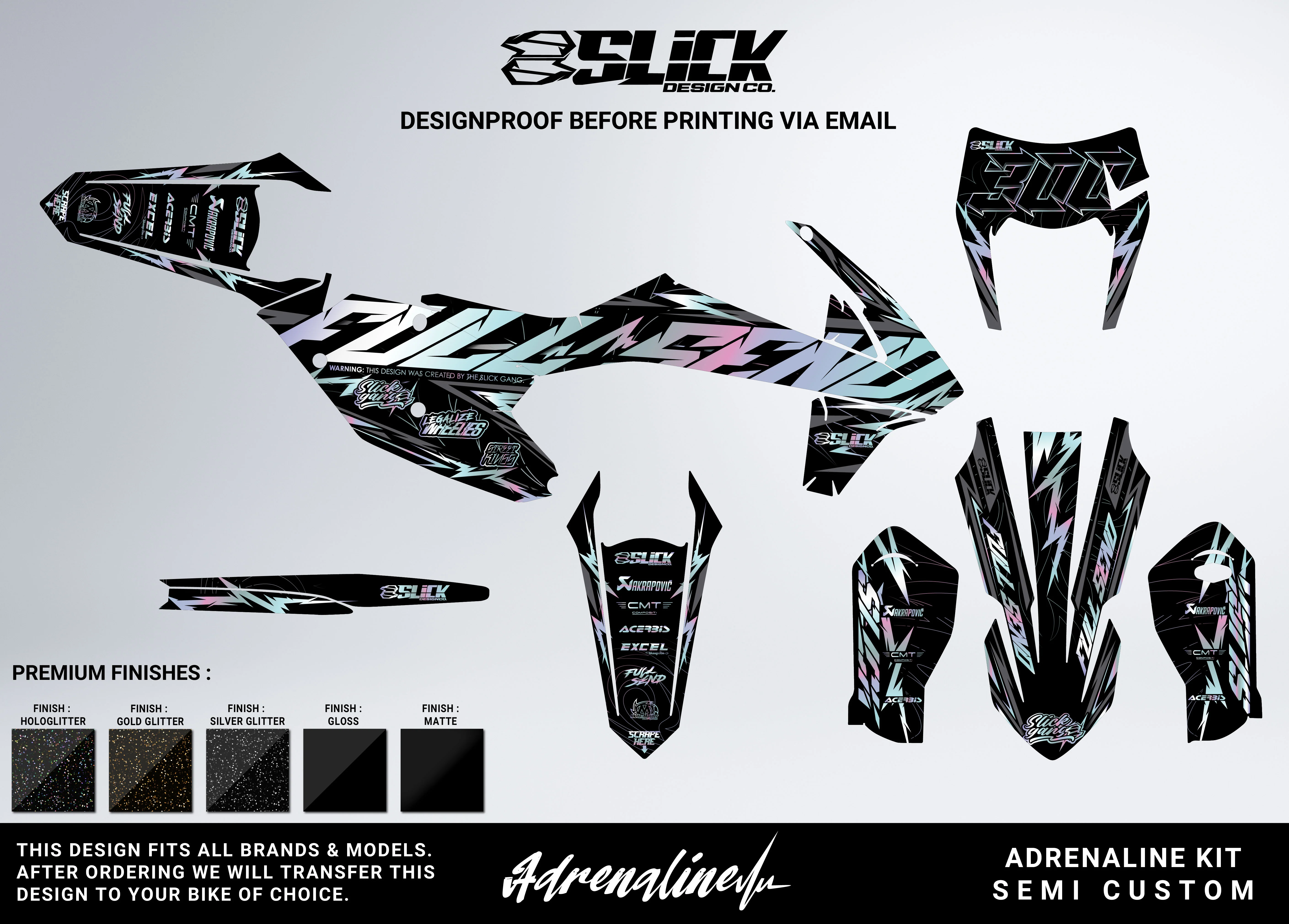 ADRENALINE - GRAPHICS KIT - Image 2