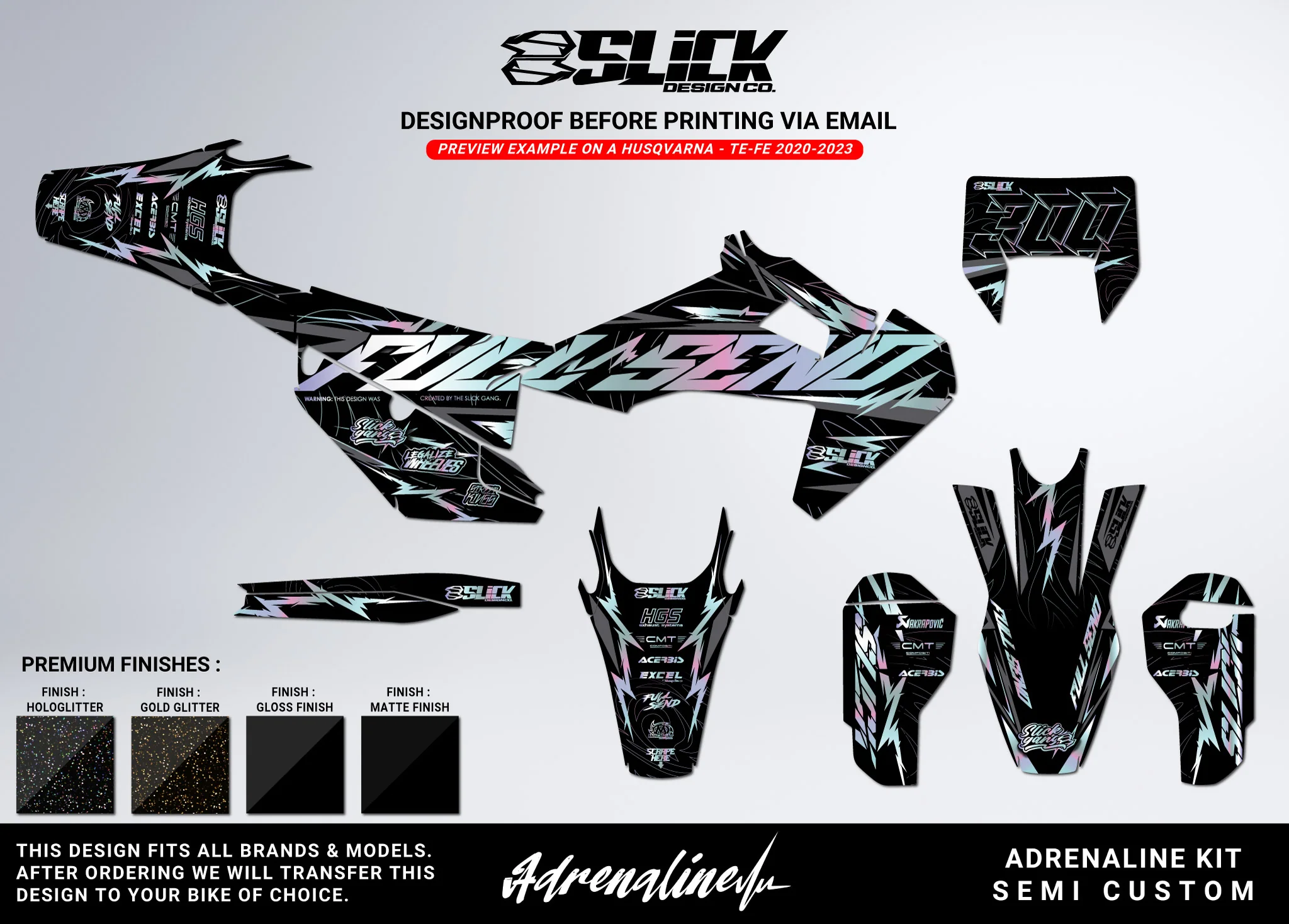 ADRENALINE - GRAPHICS KIT - Image 4