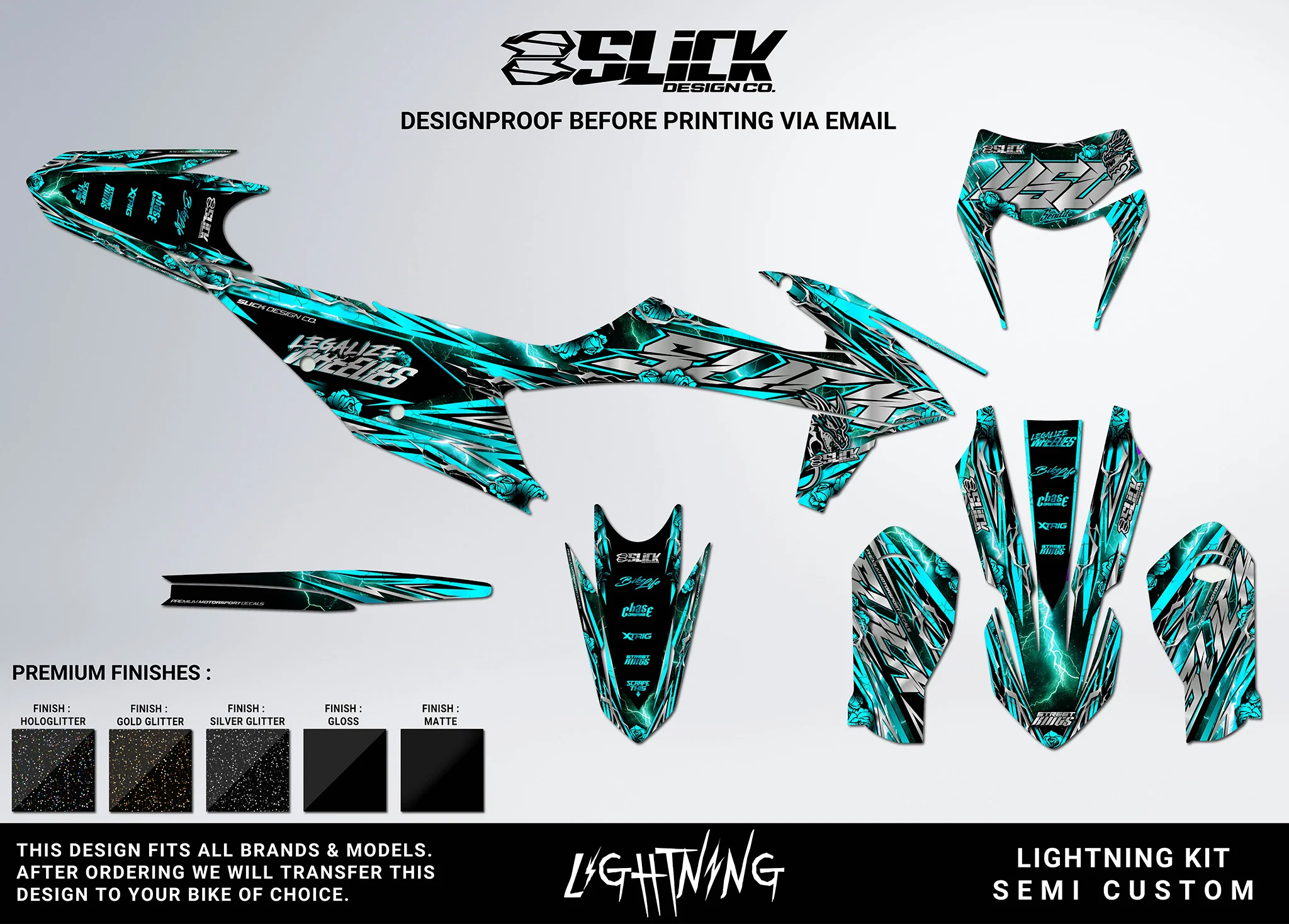 NEW! LIGHTNING - GRAPHICS KIT - Image 3