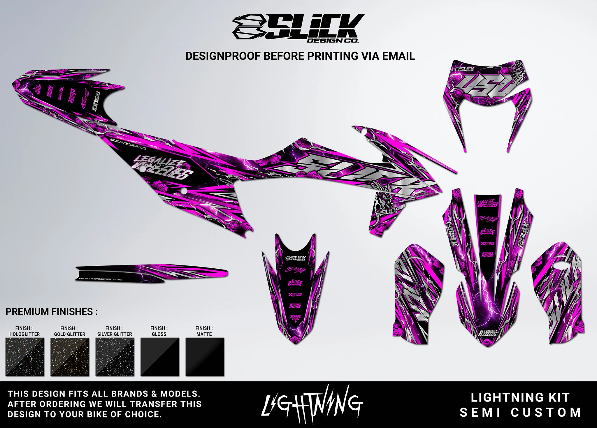 NEW! LIGHTNING - GRAPHICS KIT - Image 9