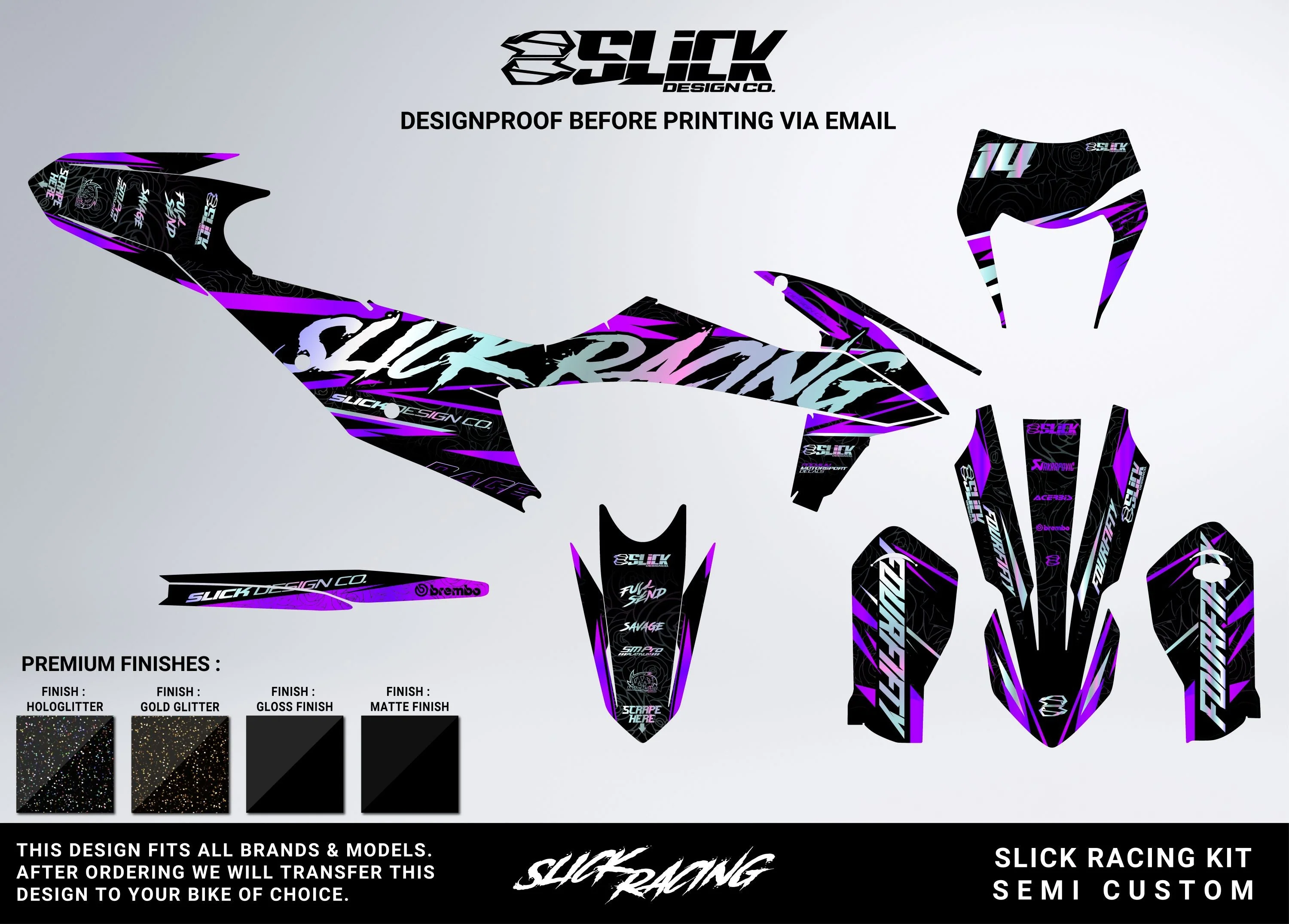 SLICK RACING - GRAPHICS KIT - Image 2