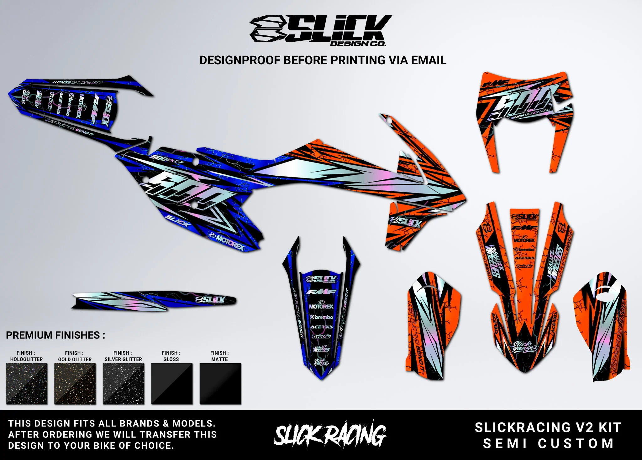 SLICKRACING V2 - GRAPHICS KIT