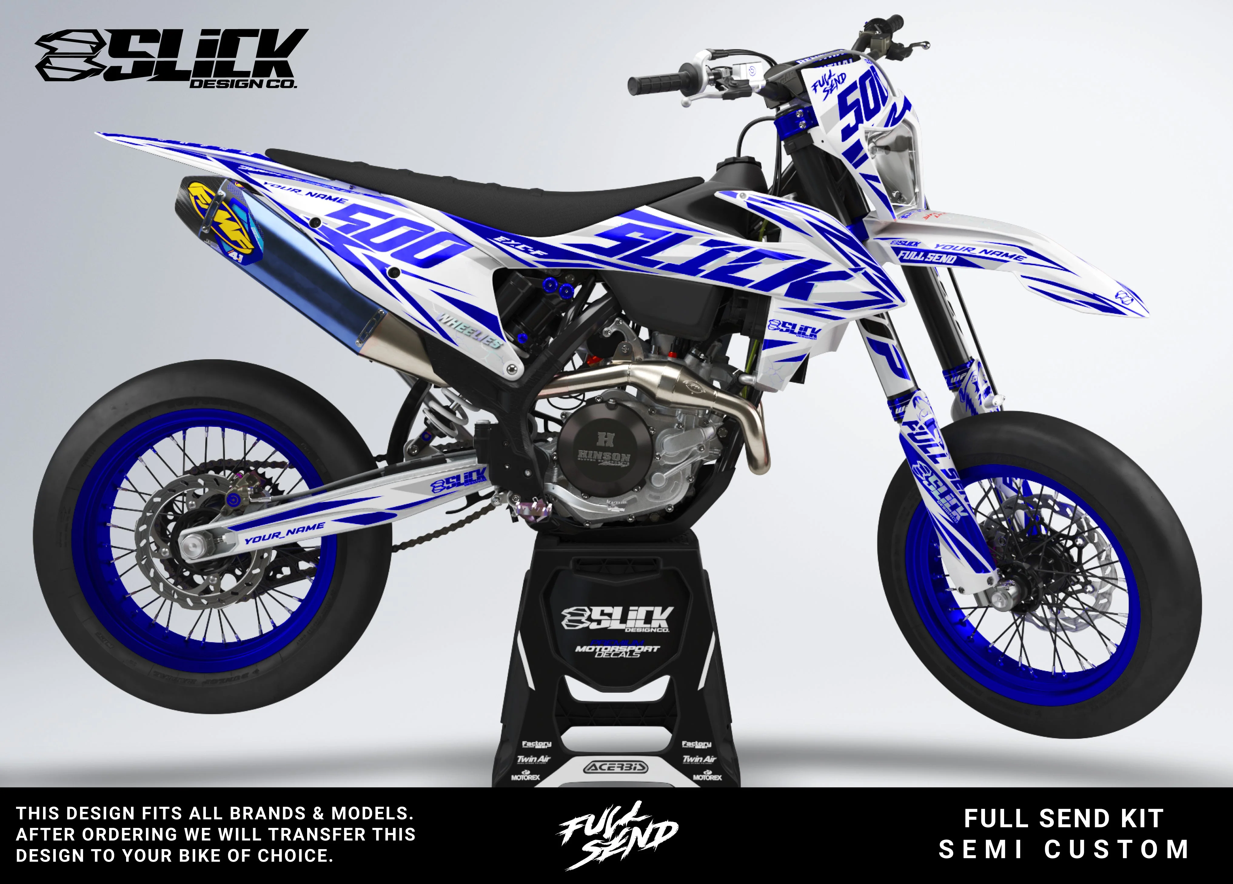 WHITE FULLSEND - GRAPHICS KIT - Image 7