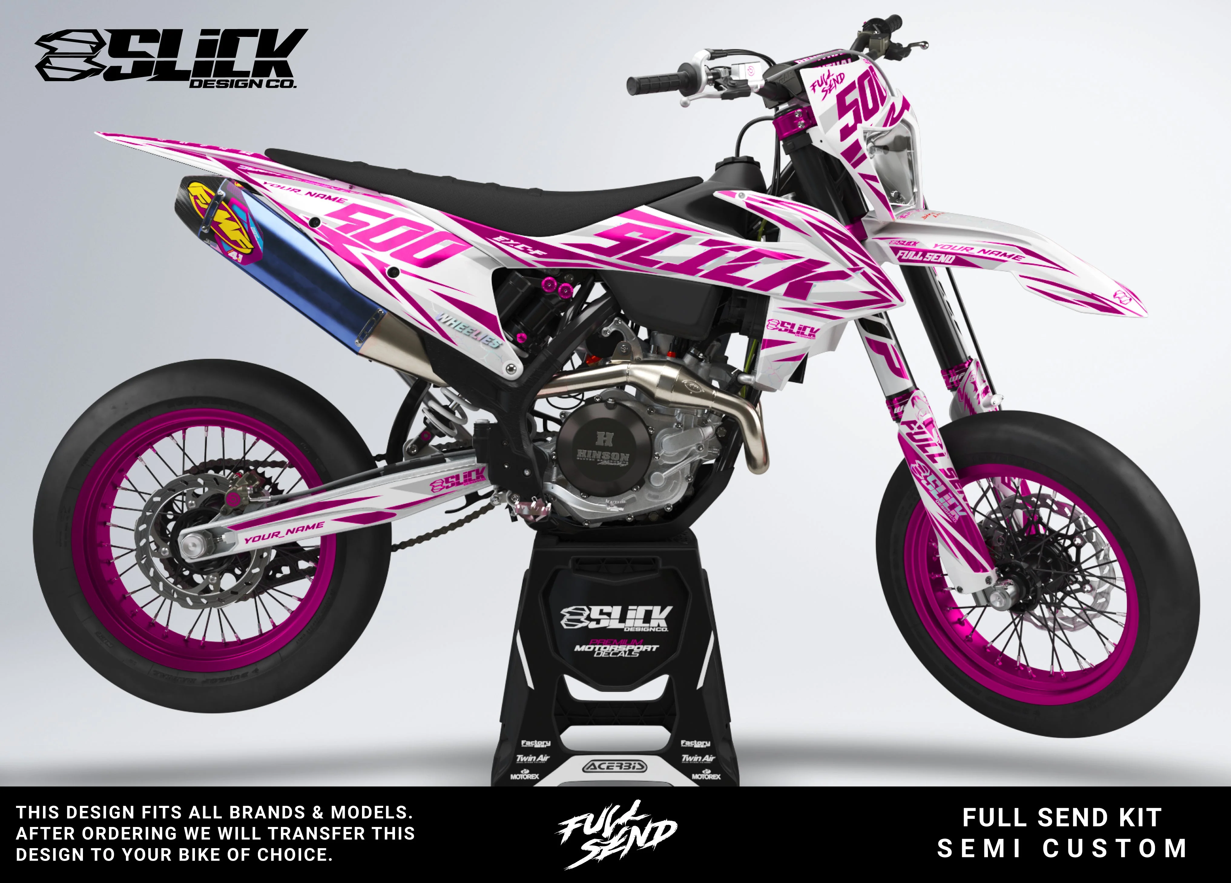 WHITE FULLSEND - GRAPHICS KIT - Image 8