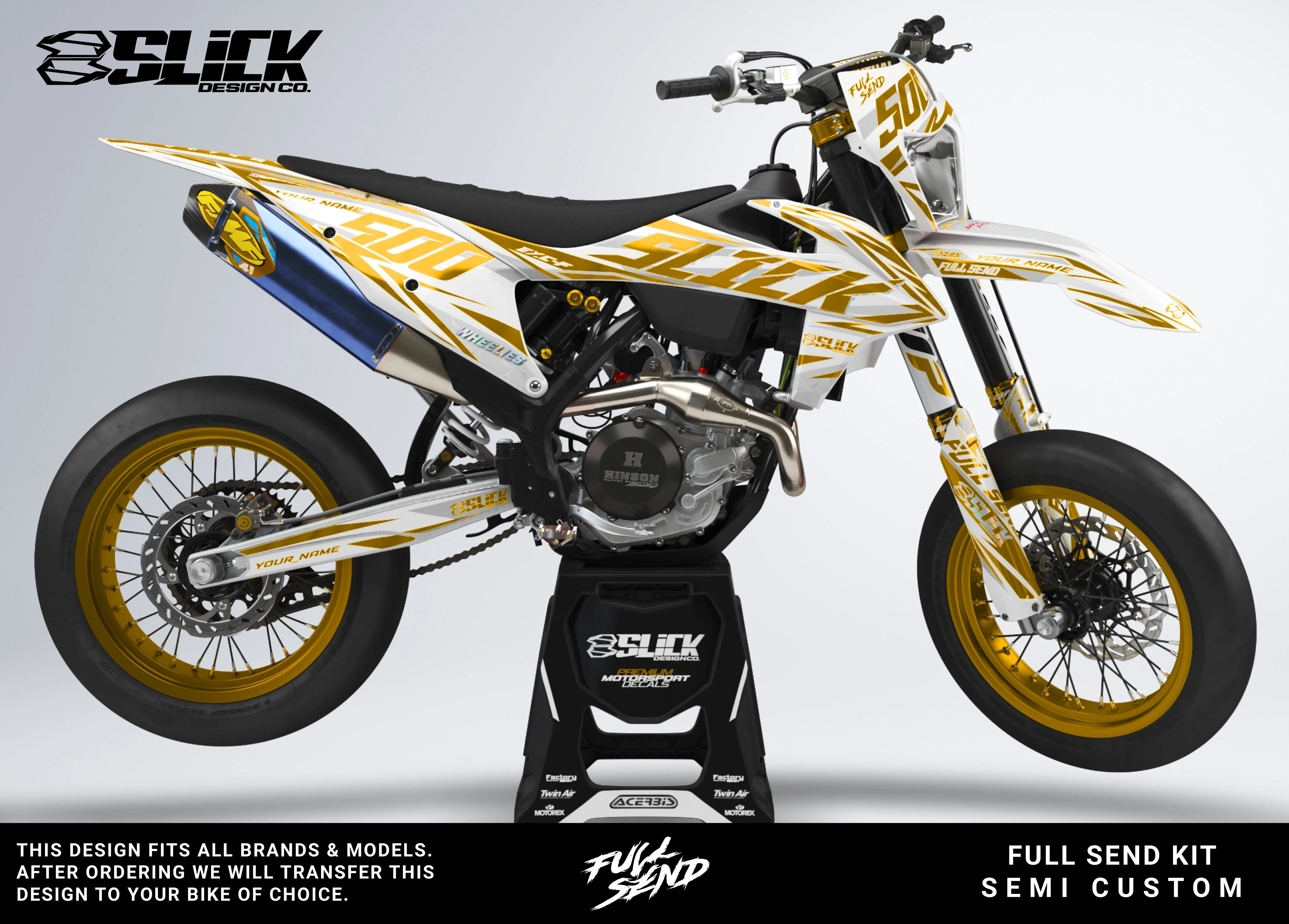 WHITE FULLSEND - GRAPHICS KIT - Image 9