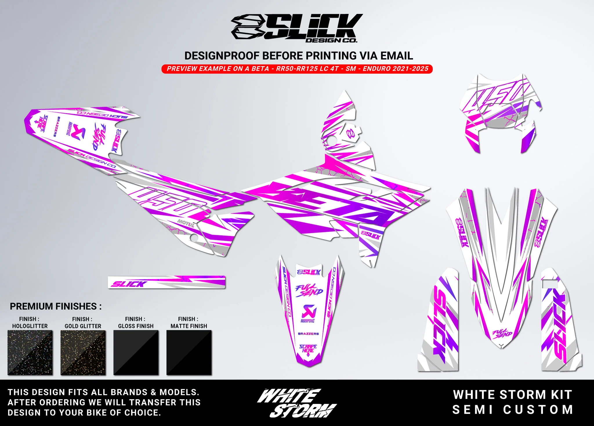 WHITE STORM - GRAPHICS KIT - Image 3
