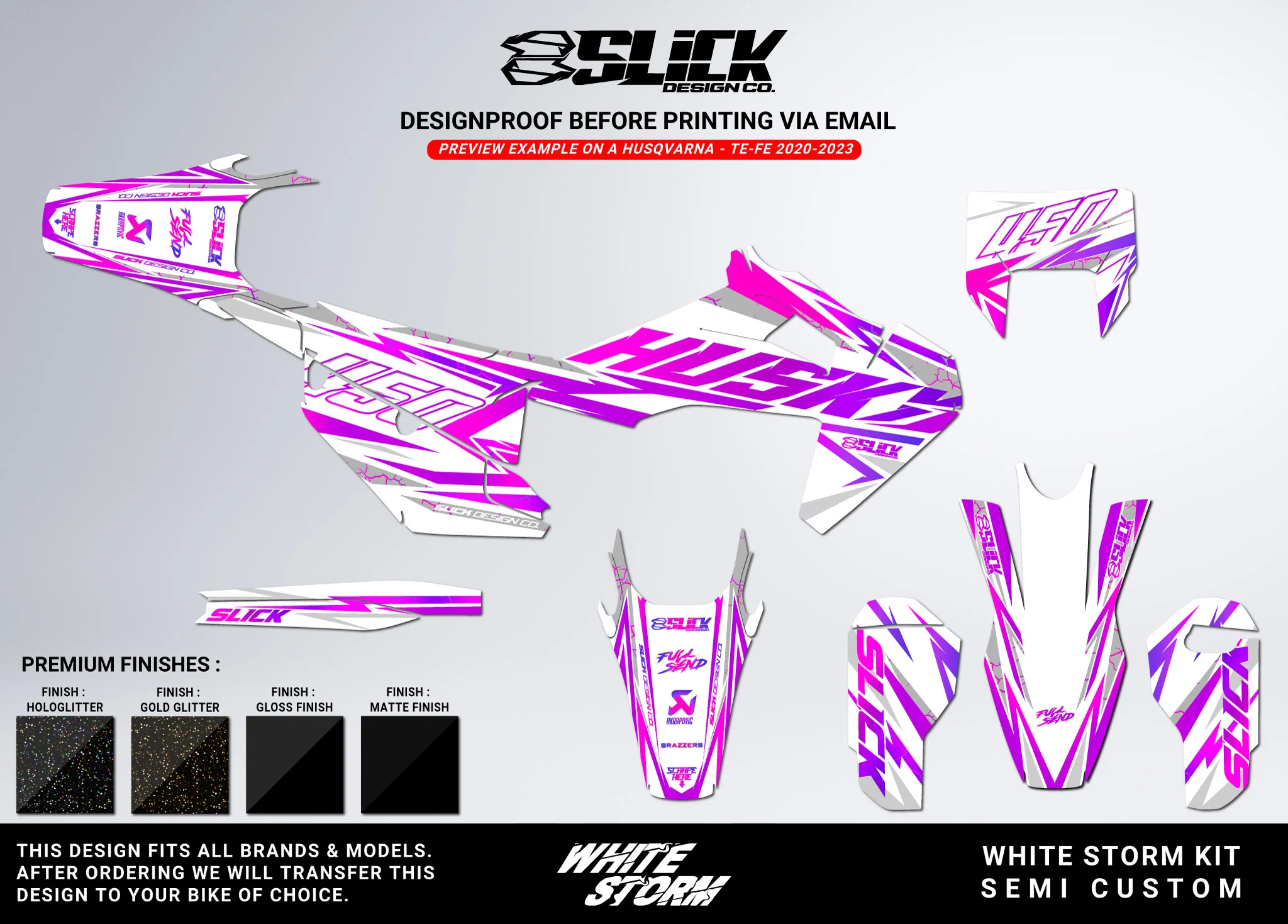 WHITE STORM - GRAPHICS KIT - Image 4