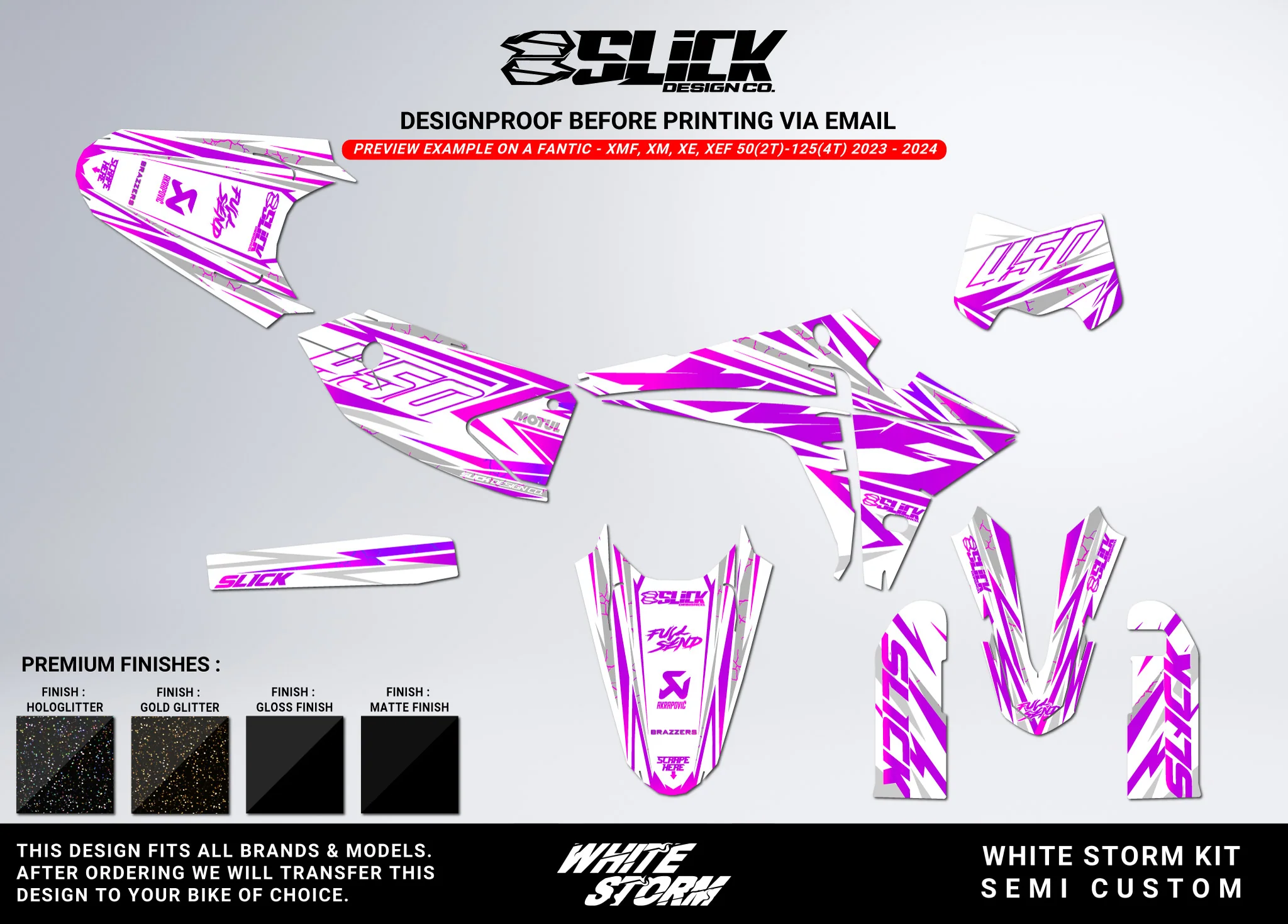 WHITE STORM - GRAPHICS KIT - Image 5